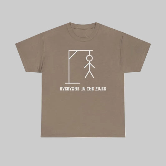 Everyone in the Files Unisex Heavy Cotton Tee