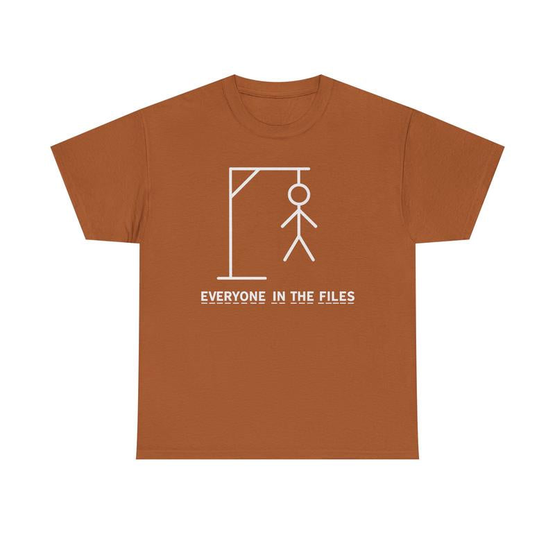 Everyone in the Files Unisex Heavy Cotton Tee