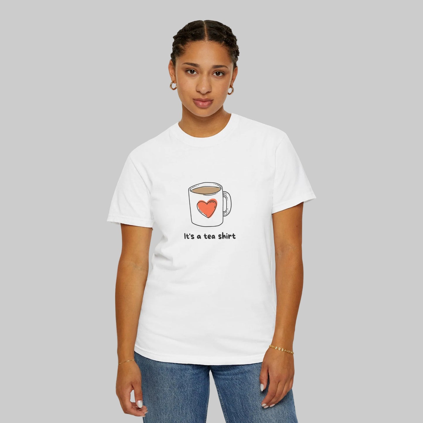 Tea Lover T-Shirt — "It's a tea shirt" Cute Mug Graphic