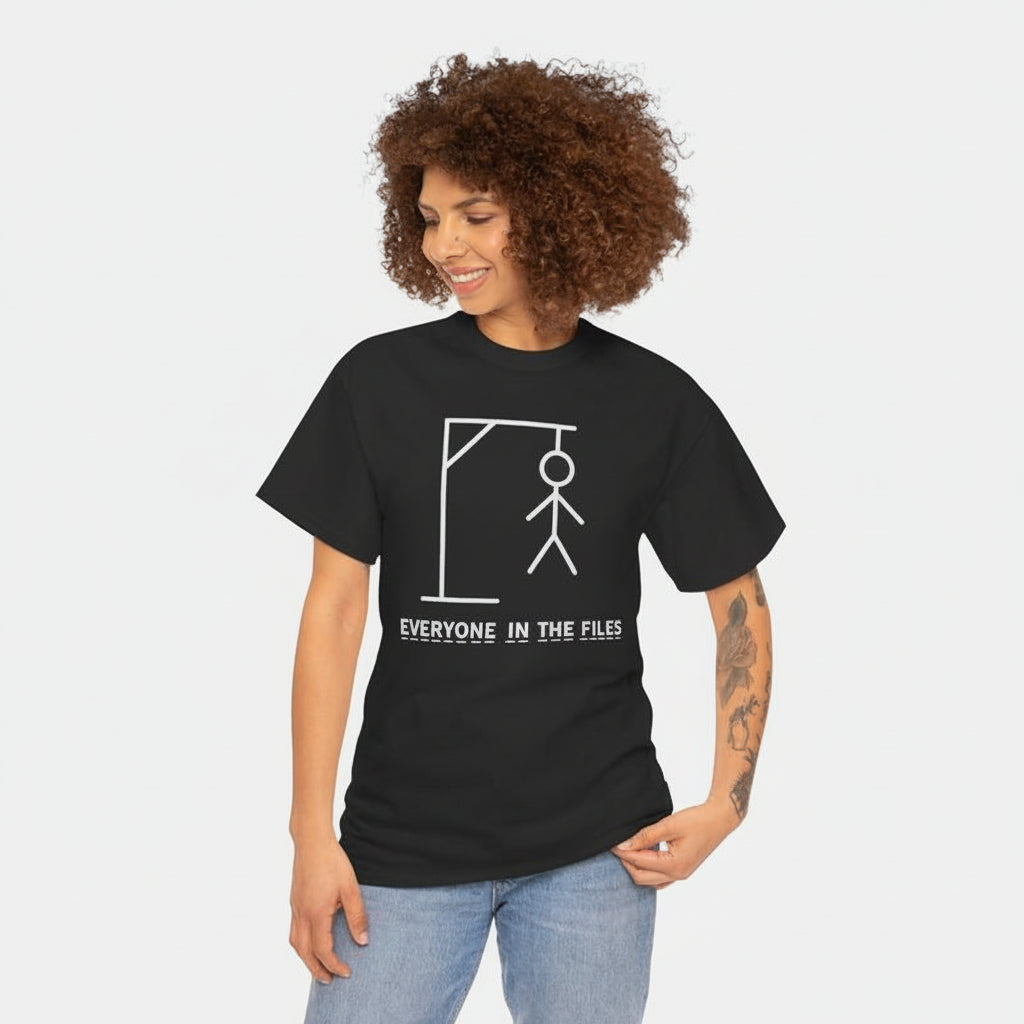 Everyone in the Files Unisex Heavy Cotton Tee