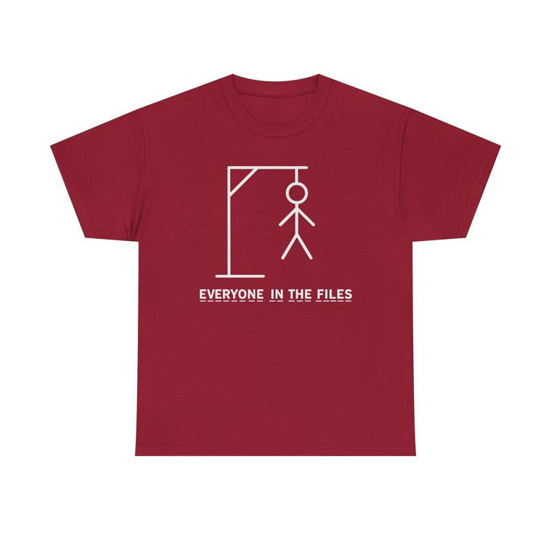 Everyone in the Files Unisex Heavy Cotton Tee