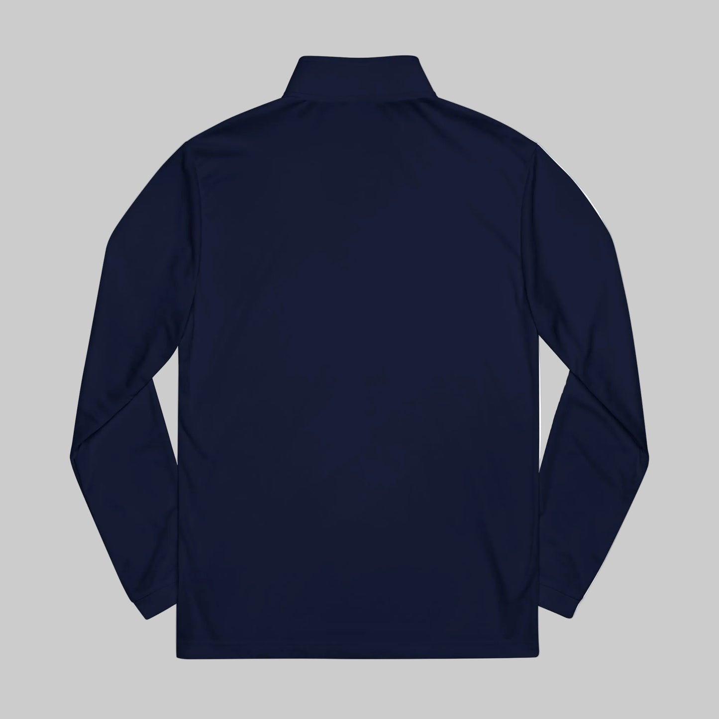 Embroidered Quarter-Zip Performance Pullover – Minimal Athletic Fit