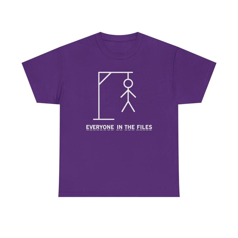 Everyone in the Files Unisex Heavy Cotton Tee