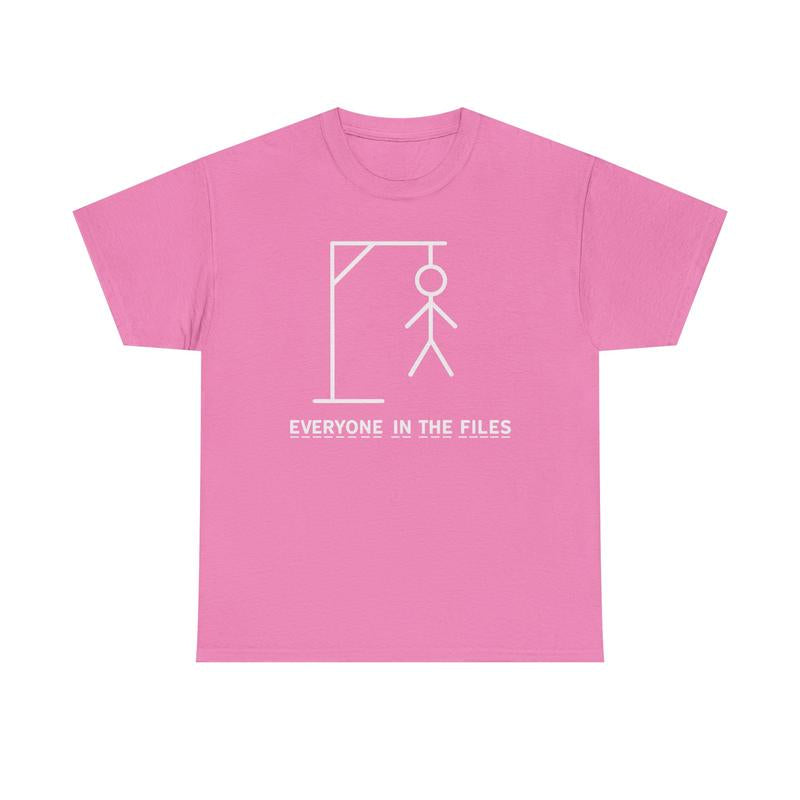 Everyone in the Files Unisex Heavy Cotton Tee