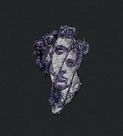 Fragmented Marble Premium T-Shirt | Gildan 5000 Black